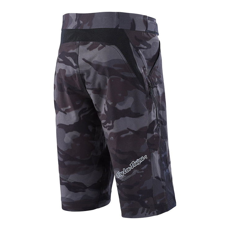 Troy Lee Designs Ruckus Short spray camo black back view