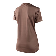 Troy Lee Designs Women's Lilium SS Jersey, coffee, back view.