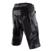 Troy Lee Desings Ruckus Short w/ Liner, Camo black, back view.