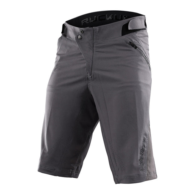 Troy Lee Desings Ruckus Short w/ Liner, graphite, full view.