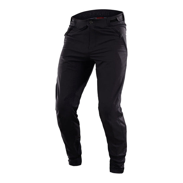 Troy Lee Designs Skyline Pant, mono black, full view.