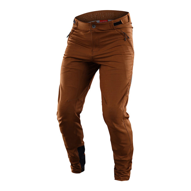 Troy Lee Designs Skyline Pant, signature dark canvas, full view.
