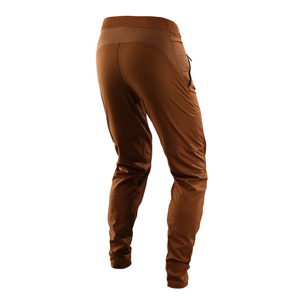 Troy Lee Designs Skyline Pant, signature dark canvas, back view.