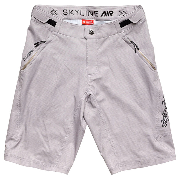 Troy Lee Designs Skyline Air Short W/ Liner, mono charcoal, front view.