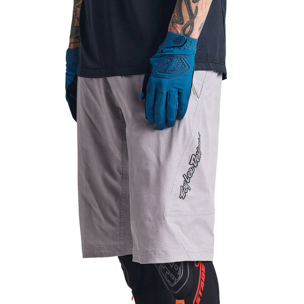 Troy Lee Designs Skyline Air Short W/ Liner, mono charcoal, side view.
