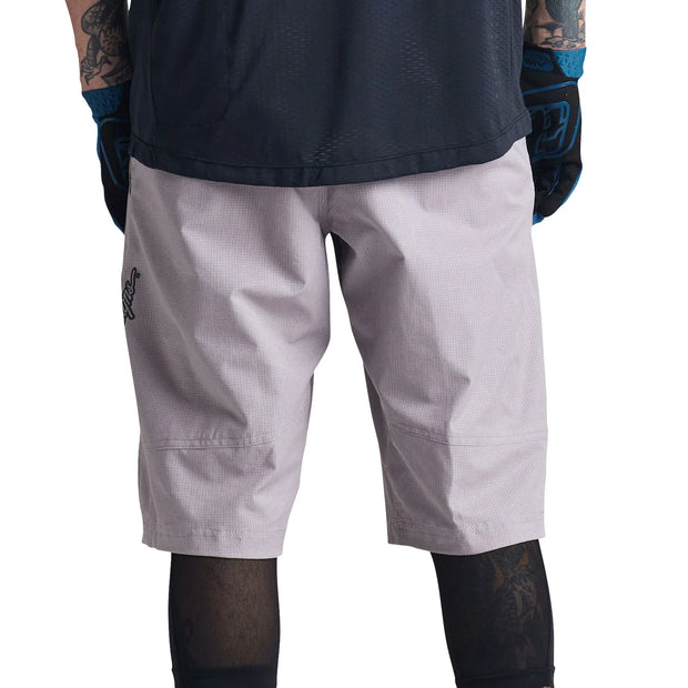 Troy Lee Designs Skyline Air Short W/ Liner, mono charcoal, back view.