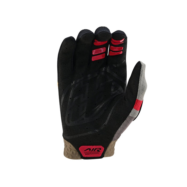 Troy Lee Designs Air Glove, pinned olive, palm view.