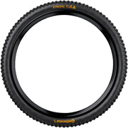 Continental Xynotal Tire - 27.5 x 2.40 Tubeless Folding BLK Soft Downhill Casing E25, side view.