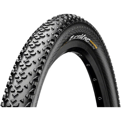 Continental Race King Tire - 29 x 2.00 Tubeless Folding BLK PureGrip ShieldWall System E25, full view.