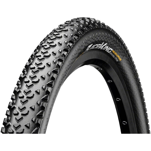 Continental Race King Tire - 26 x 2.20 Tubeless, Folding, PureGrip ShieldWall System, E25, full view.