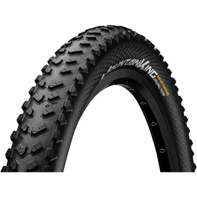 Continental Mountain King Tire - 27.5 x 2.80, Tubeless, Folding, PureGrip Shield Wall, E25, full view.