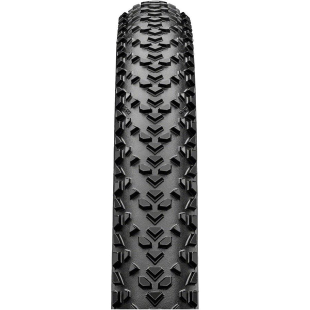 Continental Race King Tire - 26 x 2.20 Tubeless, Folding, PureGrip ShieldWall System, E25, tread view.