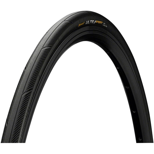 Continental Ultra Sport III Tire - 700c x 28, Clincher, Folding, PureGrip, Performance, E25, full view.