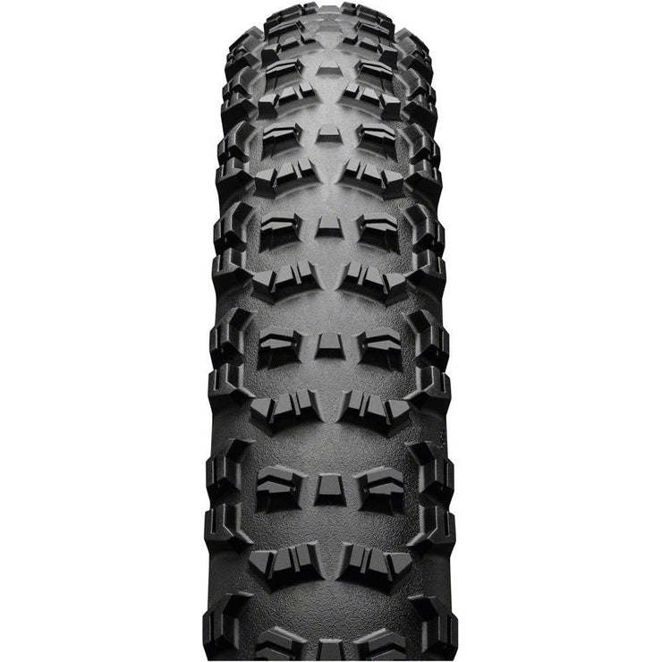 Continental Trail King Tire - 27.5 x 2.40 Tubeless Folding BLK Shield Wall System, tried view.