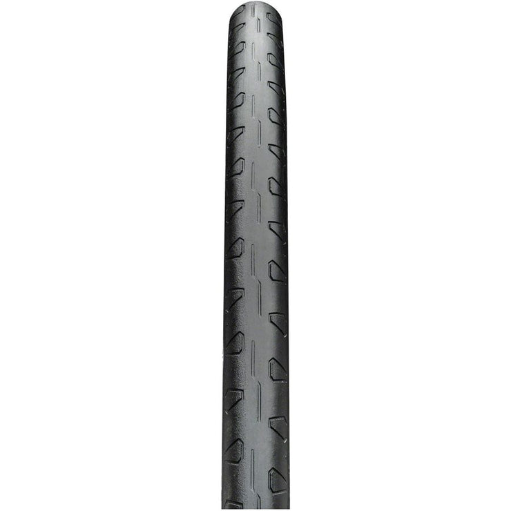 Continental Super Sport Plus Tire - 700 x 23 Clincher Folding BLK Plus Breaker, tread view.