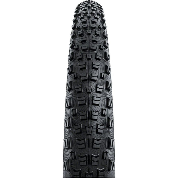Continental Trinotal Tire - 29 x 2.40 Tubeless, Folding, Rapid Race Casing, E25, tread view.