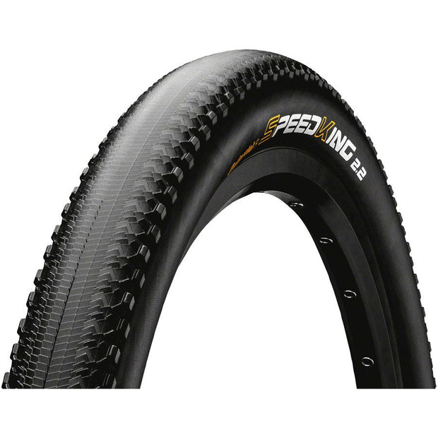 Continental Speed King- 26 x 2.20, Clincher, Folding, RaceSport, E25 Tire, full view.