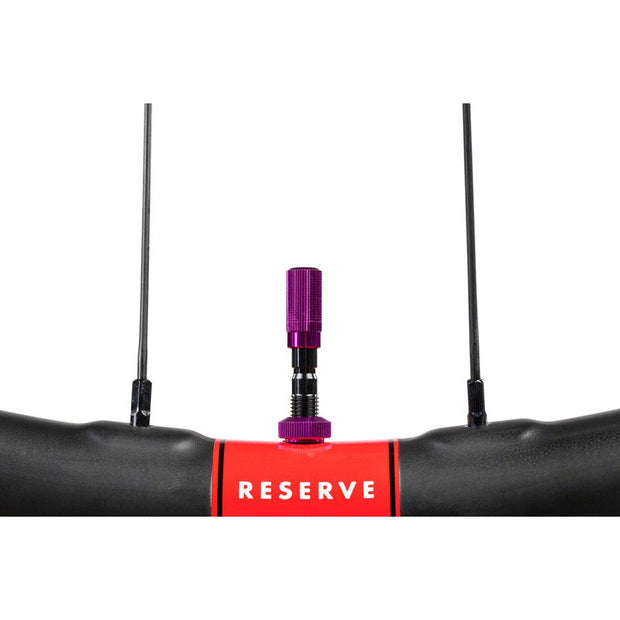 Reserve Wheels Reserve Fillmore Cap Kit - Purple, full view.