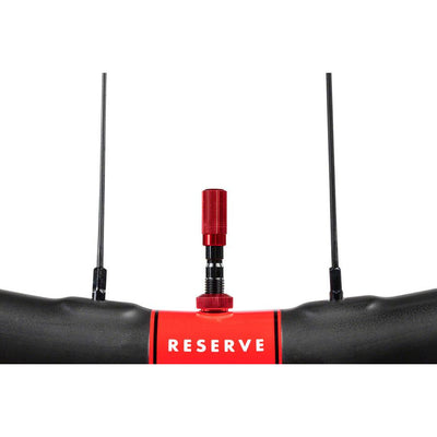 Reserve Wheels Reserve Fillmore Cap Kit - Red, full view.