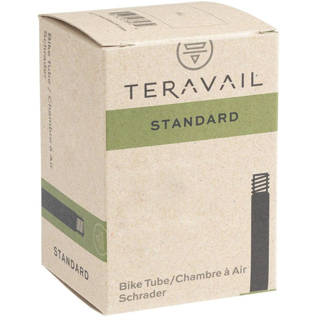 Teravail Standard Schrader Tube 700 x 30-43c, 48mm , full view.