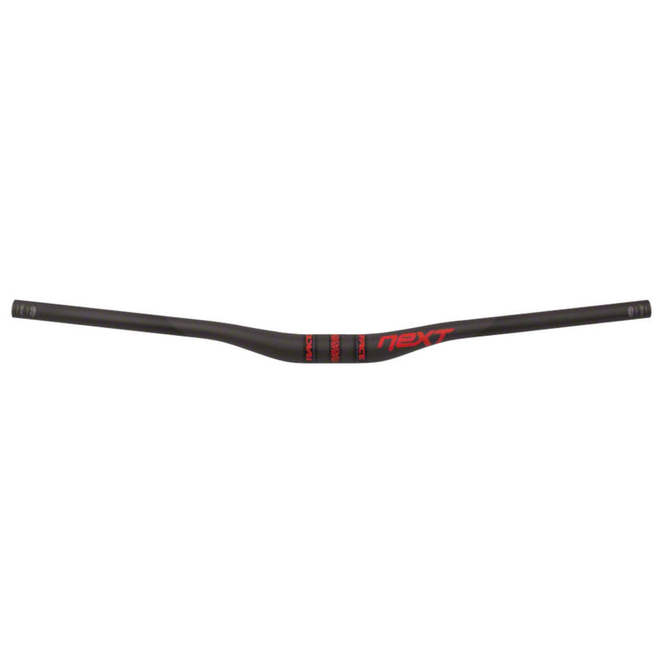 Race Face Next Carbon Riser Bar 35.0, 20mm Rise, 760mm - Red, full view.