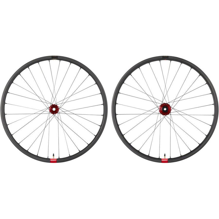 Reserve 31 DH Wheelset - 27.5”, 20 x 110/ 12 x 157, 6-Bolt, HG, Chris King, full view.