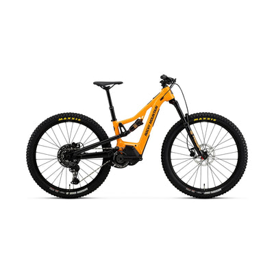 2025 Rocky Mountain Reaper Powerplay 26”, orange / black, full view.