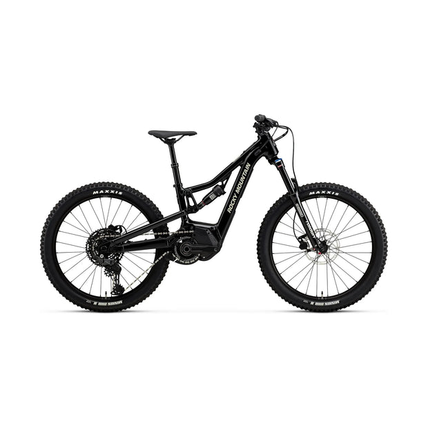 2024 Rocky Mountain Reaper Powerplay, black, full view.