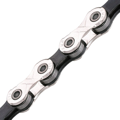 KMC X11.93 11-Speed Chain, nickel / silver, full view.