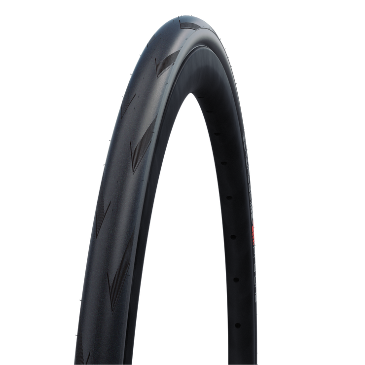 Schwalbe Pro One 700 x 28 Road Bike Tire, full view.