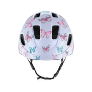 Lazer Nutz Kineticore Kids’ Helmet, butterfly, front view.