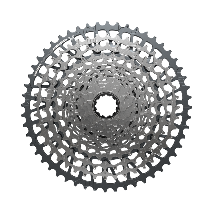 SRAM XS-1275 T-Type Eagle 10-52T 12 speed Mountain Bike Cassette, full view.