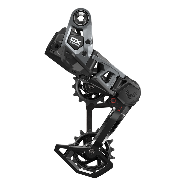 SRAM GX Eagle T-Type AXS Rear Derailleur - 12-Speed, 52t Max, (Battery Not Included), Wheel Axle Mount, Steel Cage, Black