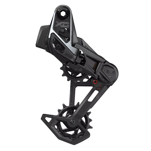 SRAM X0 Eagle T-Type AXS Rear Derailleur, full view.