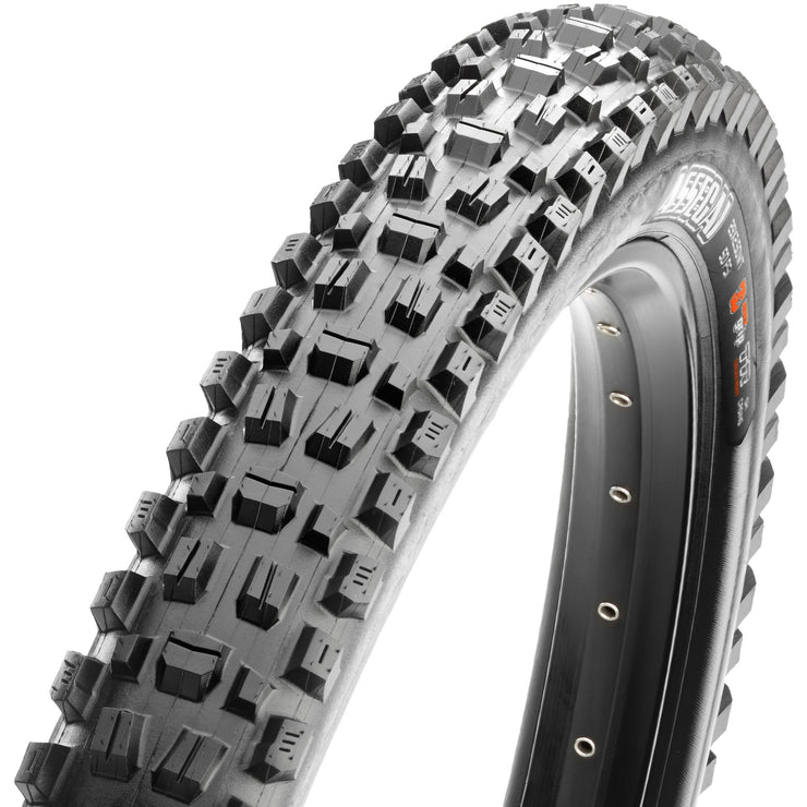 Maxxis Assegai Tire 29 x 2.5, Tubeless, Folding, Black, 3C MaxxGrip, EXO+, Wide Trail Mountain Bike Tire, full view.