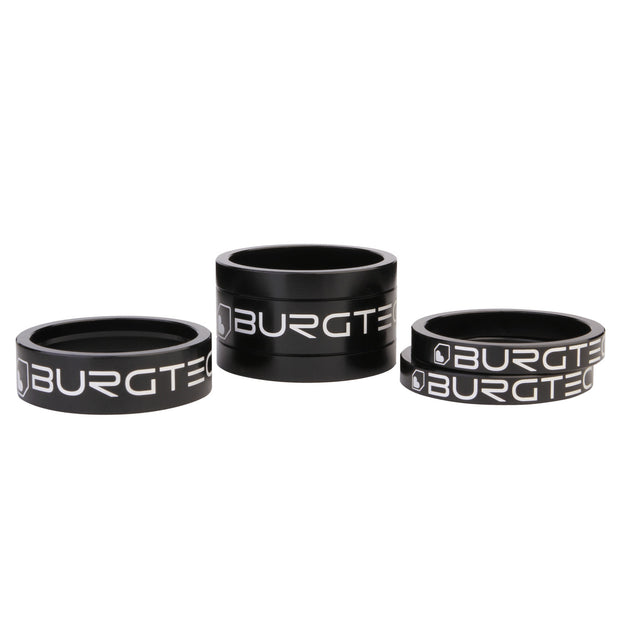 Burgtec Stem Spacer Kit Burgtec Black 4/Count, Full View
