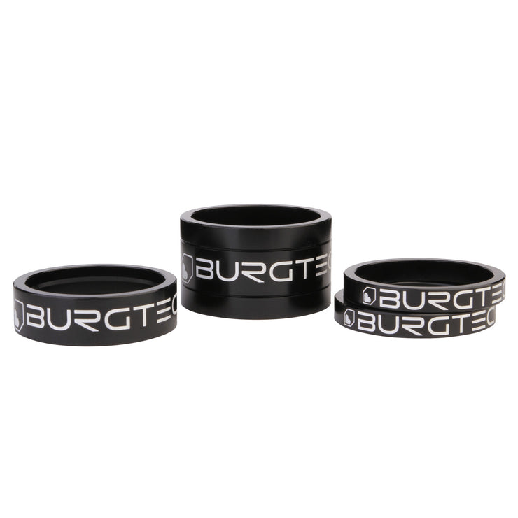 Burgtec Stem Spacer Kit Burgtec Black 4/Count, Full View