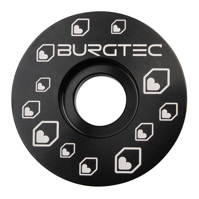 Burgtec Top Cap Burgtec Black, Full View