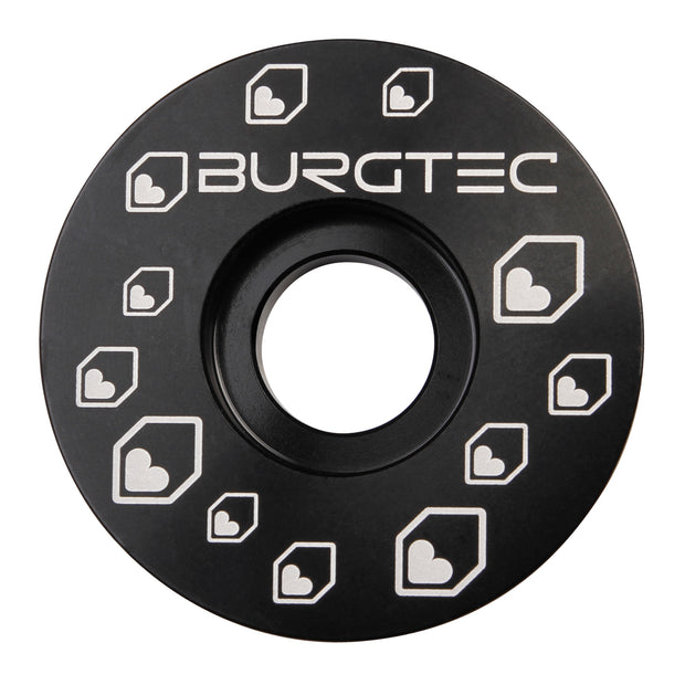 Burgtec Top Cap Burgtec Black, Full View