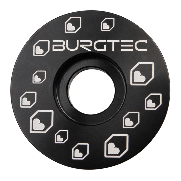 Burgtec Top Cap Burgtec Black, Full View