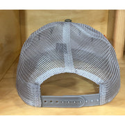 path logo big fit hat, acorn/olive, back view