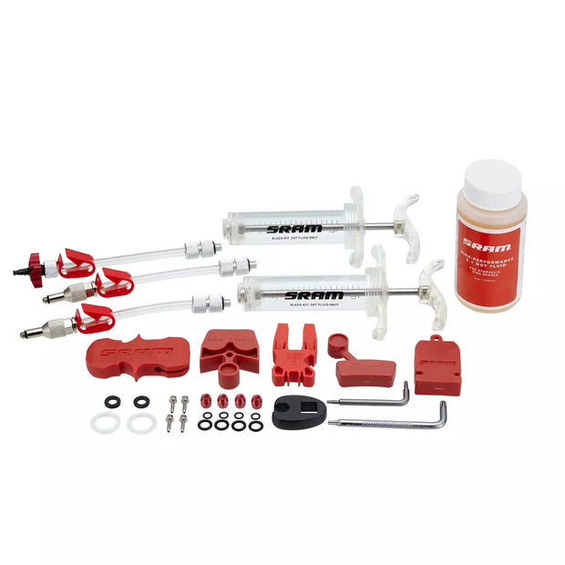 Sram Pro Brake Bleed Kit, full view.