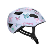 Lazer Nutz Kineticore Kids’ Helmet, butterfly, full view.