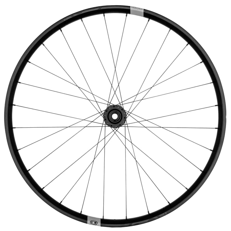 Crankbrothers Synthesis E Alloy Front Wheel - 27.5" 15 x 110mm 6-Bolt Black, Full View