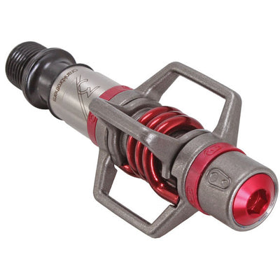 Crankbrothers Egg Beater 3 Dual Sided Clipless Pedals - Red, full view.