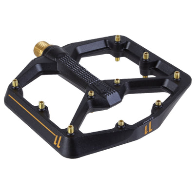 Crankbrothers Stamp 11 Platform Pedals - Black, Large, full view.