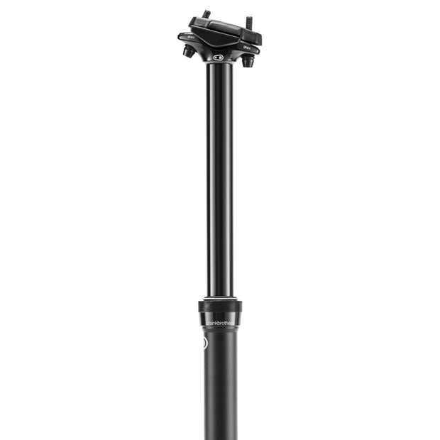 Crankbrothers Highline XC / Gravel Dropper Seatpost - 27.2, 125mm, Black, full view.