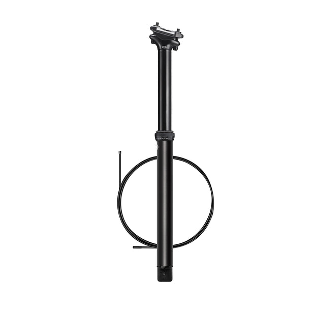 Crankbrothers Highline 3 Dropper Seatpost with white background.