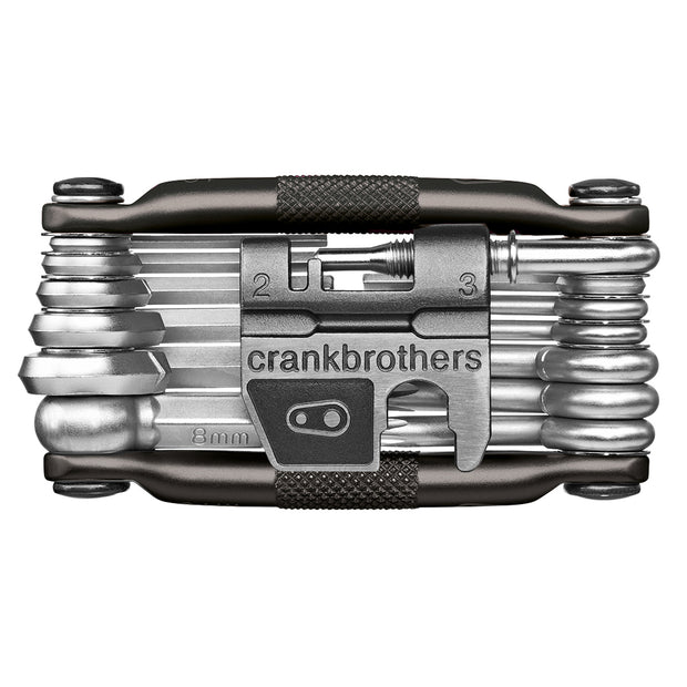 Crankbrothers Multi 19 Tool - Midnight, full view.