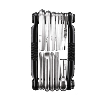 Crankbrothers Multi 13 Tool - Matte Black, full view.